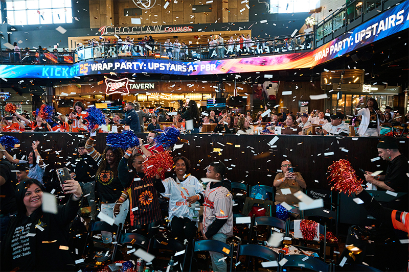 Celebration Large Crowd Confetti