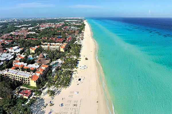 Beach Aerial View